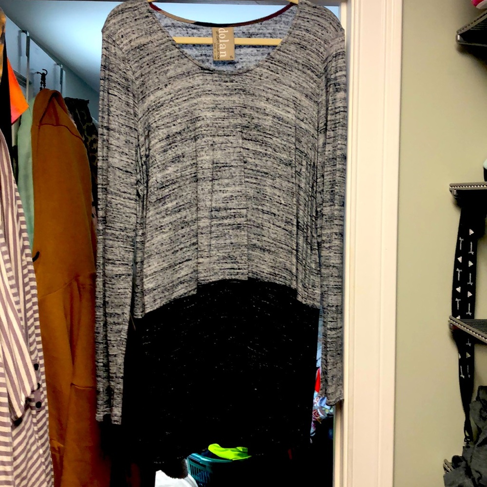 Dolan NWOT high low tunic sweater